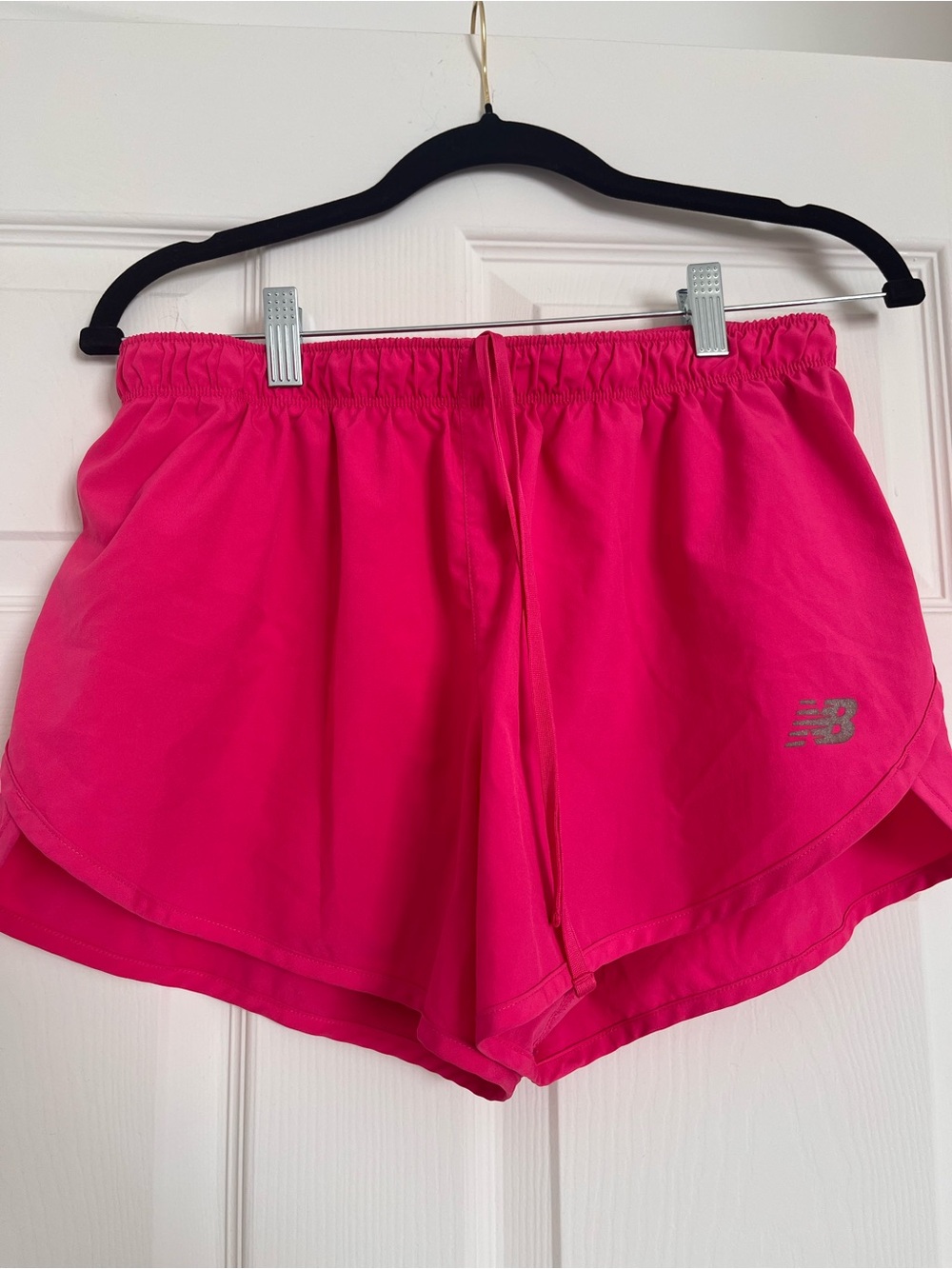New Balance Women's Bright Pink Athletic Shorts